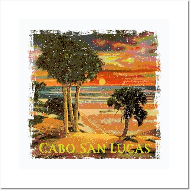 Cabo San Lucas Mexico Tropical Beach Party Girls Vacation Wall Art by Pine Hill Goods